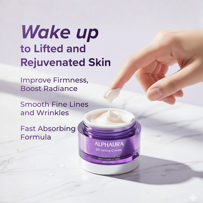 3D Lifting Cream – Anti-Wrinkle & Firming Moisturizer for Youthful, Glowing Skin