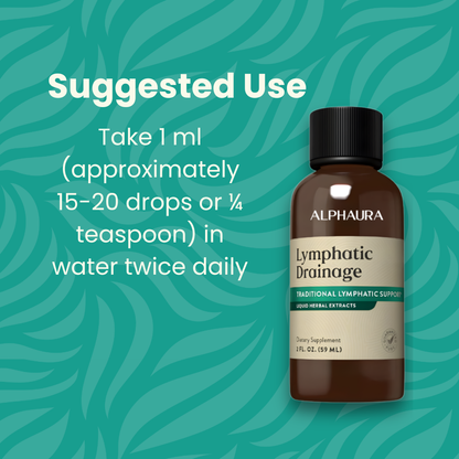 Lymphatic Drainage Supplement - Promotes The Efficient Drainage of The Lymphatic System to Promote Overall Health
