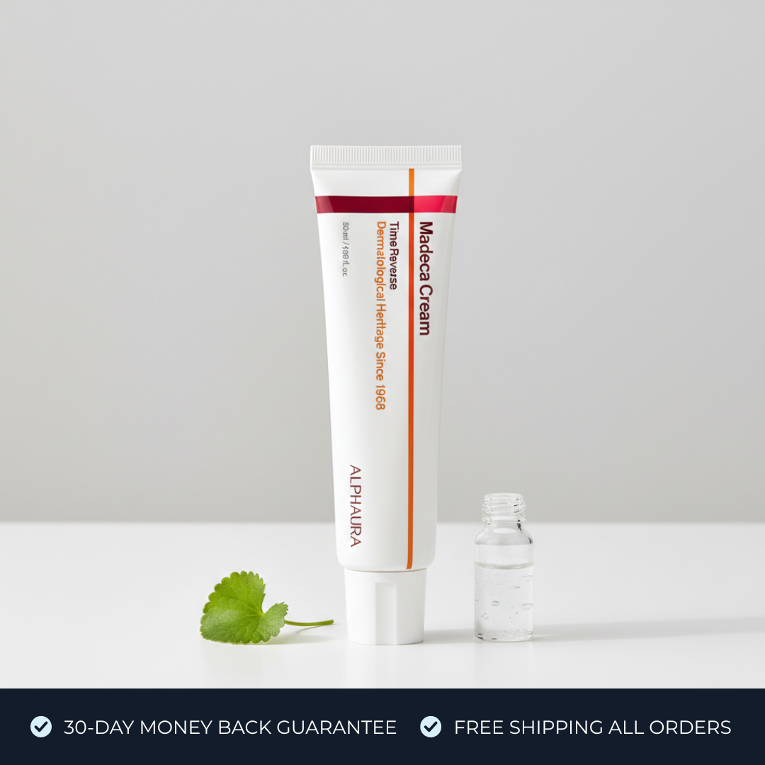 Madeca Cream Time Reverse - Anti-Aging Cica Moisturizer with Hyaluronic Acid
