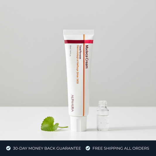 Madeca Cream Time Reverse - Anti-Aging Cica Moisturizer with Hyaluronic Acid