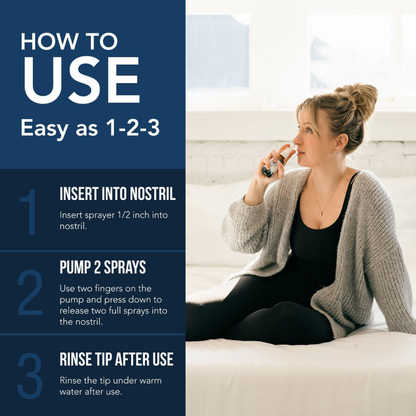 Nasomin Iodine Nasal Cleanse - Iodine + Fulvic Acid Mineral Blend for Daily Nasal Defense